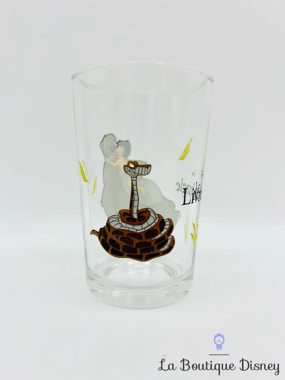 Verre Mowgli Baloo Kaa Le Livre De La Jungle Disney Carrefour Moutarde 3 Verre Mowgli Baloo Kaa Le Livre De La Jungle Disney Carrefour Moutarde – Image 3