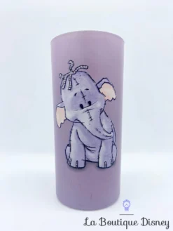 Verre Lumpy Winnie L'ourson Disney Store éléphant Violet -Magasin De Décoration Disney verre lumpy winnie l ourson disney store violet elephant 2