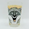 Verre Meeko Pocahontas Disney Vintage Moutarde Raton Laveur