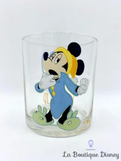 Verre Mickey Mouse Good Morning Time To Wake Up Disney HOME