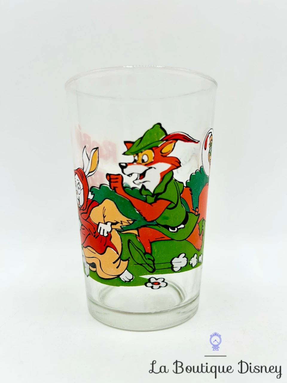 Verre Robin Des Bois Disney VMC Vintage Moutarde 1 Verre Robin Des Bois Disney VMC Vintage Moutarde