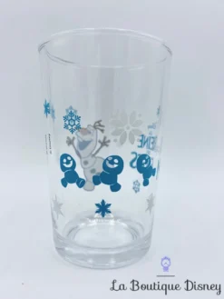 Verre Olaf Snowgie La Reine Des Neiges Disney Bonhomme De Neige Moutarde -Magasin De Décoration Disney verre olaf la reine des neiges disney frozen moutarde 1