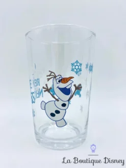 Verre Olaf Snowgie La Reine Des Neiges Disney Bonhomme De Neige Moutarde