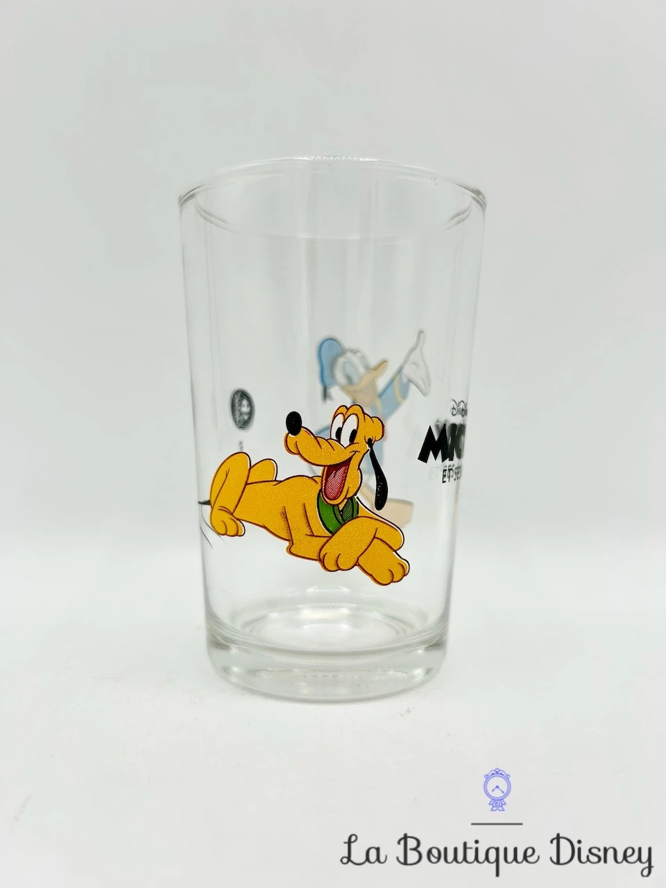Verre Donald Pluto Mickey Et Ses Amis Disney Carrefour Moutarde 2 Verre Donald Pluto Mickey Et Ses Amis Disney Carrefour Moutarde – Image 2