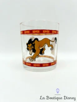 Verre Scar Mufasa Simba The Lion King Disney Le Roi Lion