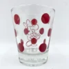 Verre Shooter Minnie Mouse Pois Disney Verre à Digestif Shot Rouge