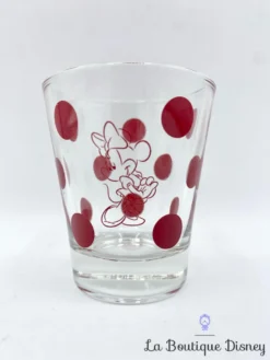 Verre Shooter Minnie Mouse Pois Disney Verre à Digestif Shot Rouge