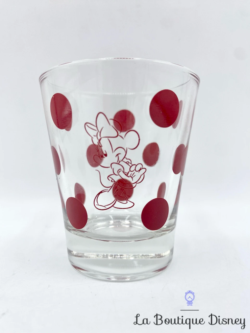 Verre Shooter Minnie Mouse Pois Disney Verre à Digestif Shot Rouge 1 Verre Shooter Minnie Mouse Pois Disney Verre à Digestif Shot Rouge
