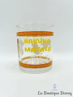 Verre Simba Nala Hakuna Matata The Lion King Disney Le Roi Lion -Magasin De Décoration Disney verre simba nala le roi lion disney hakuna matata 0