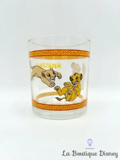 Verre Simba Nala Hakuna Matata The Lion King Disney Le Roi Lion