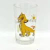 Verre Simba Nala Le Roi Lion Disney Moutarde
