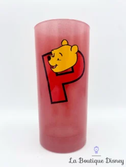 Verre Winnie L'ourson P Disney Store Exclusive Pooh Rouge -Magasin De Décoration Disney verre winnie ourson p disney store exclusive rouge pooh 5