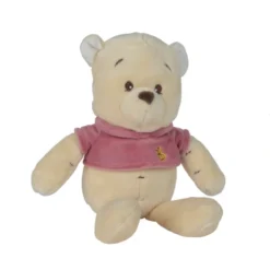 Disney Winnie L'ourson Floppy Peluche Jaune Rouge 25 Cm