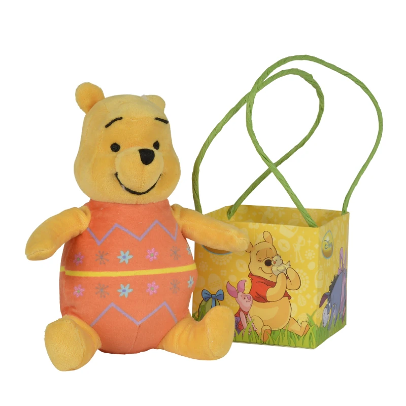 Disney Winnie L'ourson Mini Peluche Pâques Oeuf Orange 20 Cm 1 Disney Winnie L'ourson Mini Peluche Pâques Oeuf Orange 20 Cm