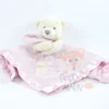 Disney Winnie L'ourson Doudou Plat Carré Rose Piglet And Pooh I Love You Porcinet